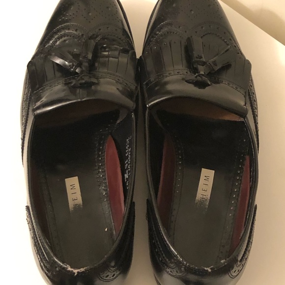 Florsheim Black Dress Shoes Size 9 - Picture 6 of 8